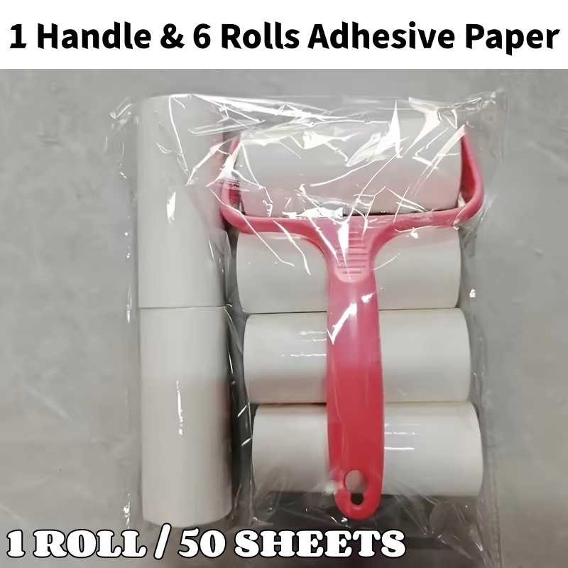 1/6pc Sticky Lint Roller Velve - Car Cleaning Brush review and price