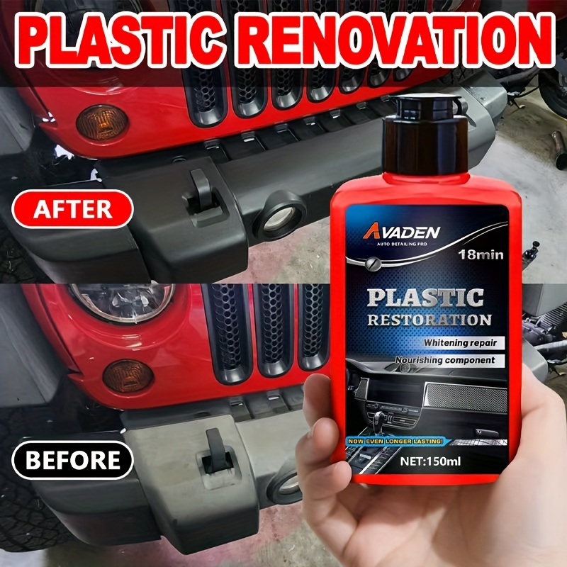 Black Trim Restorer - Unique D - Trim Restorer Plastic review and price