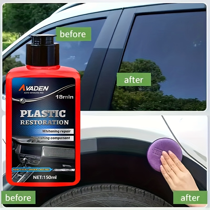 Black Trim Restorer - Unique D - Trim Restorer Plastic review and price