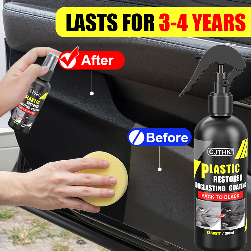 Car Plastic Restorer Back To B - Leather Cleaner Interior review and price