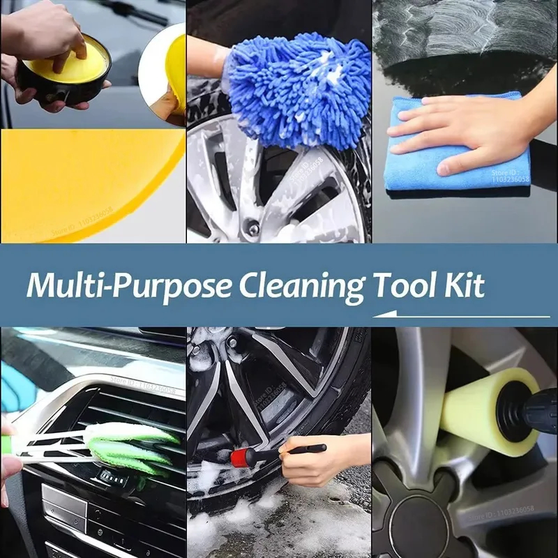 New Car Detailing Brushes Kit  - Detailing Brush Set review and price