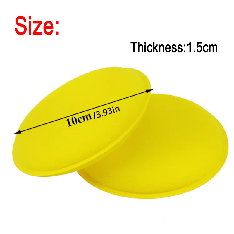 12Pcs Reusable Yellow Round Po - Wax Applicator Pad review and price
