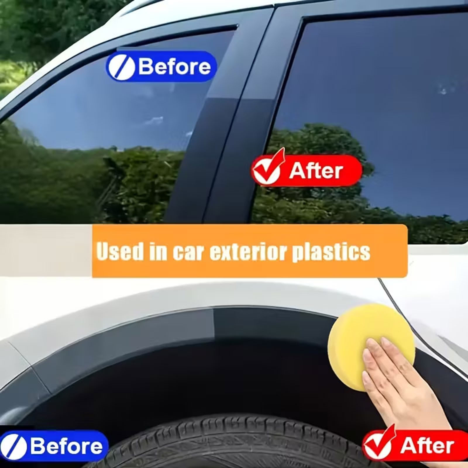 Tire Coating UV Protection Car - Trim Restorer Plastic review and price